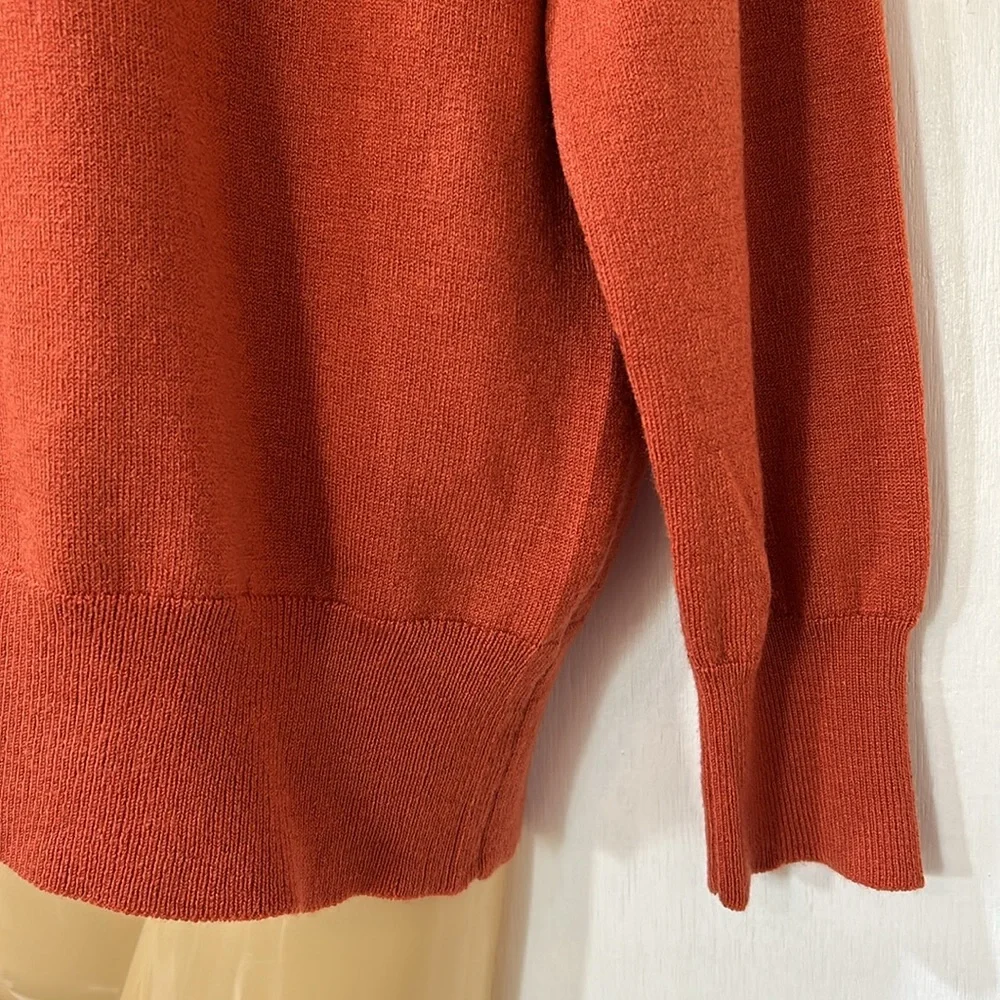 MAK SWEATER WOMEN SWEATER ELBOW SLEEVE SIZE MD - Picture 6 of 8